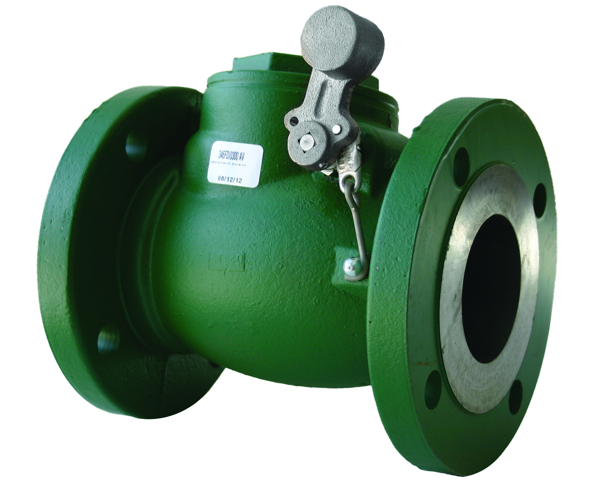 EXTERNAL EMERGENCY VALVE - FLANGED, DUCTILE IRON